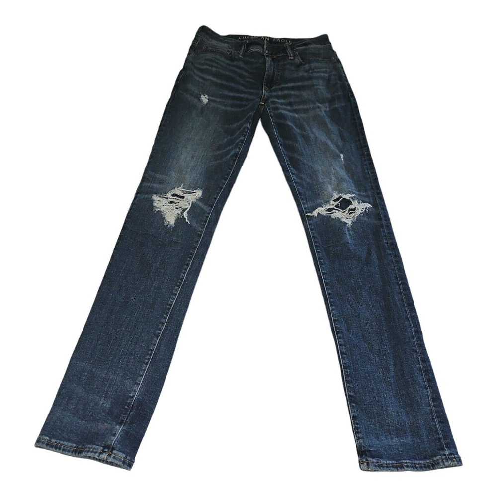 American Eagle Jean's 30x34 Men's Skinny Next Level AirFlex Distressed Stretch
